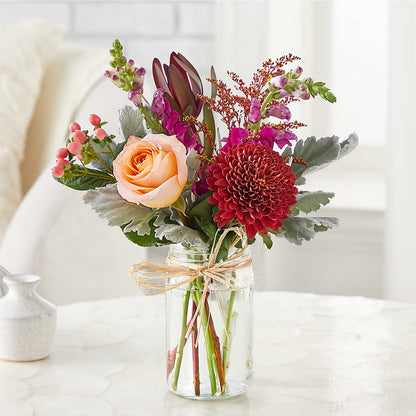 Moody Hues Bouquet –  Royalty Flowers, Alexandria VA
