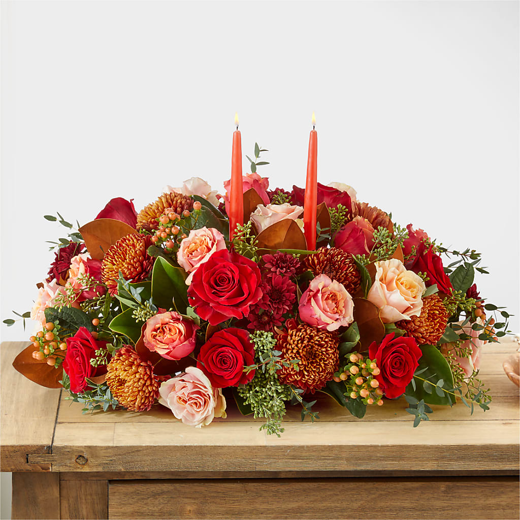 Gather Near Centerpiece –  Royalty Flowers, Alexandria VA