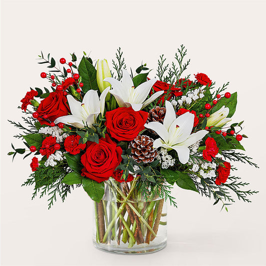 Best in Snow Bouquet –  Royalty Flowers, Alexandria VA