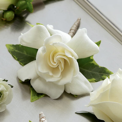 Gardenia Boutonniere –  Royalty Flowers, Alexandria VA