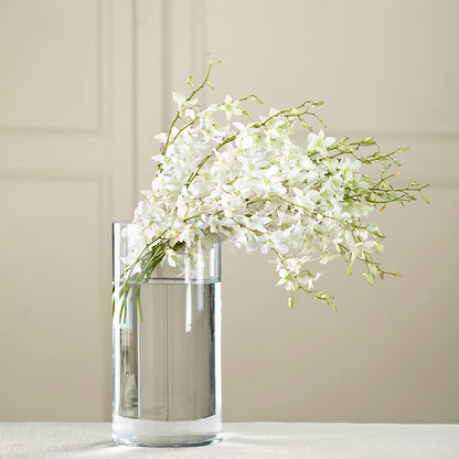 White Dendrobium Bouquet –  Royalty Flowers, Alexandria VA
